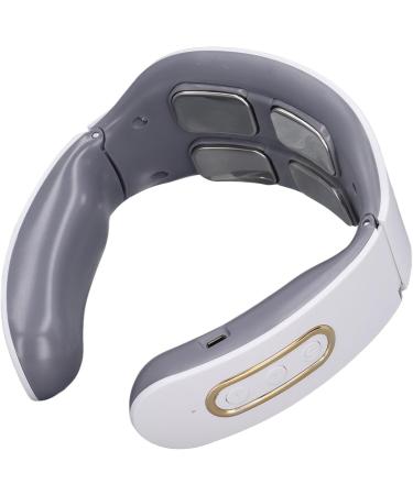 U-Shaped Heated Neck Massager Cushion - Soft Electrical Massage Pillow for Home & Travel - Buy Online on GoSupps.com