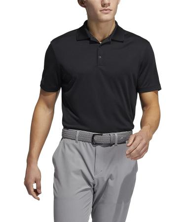 adidas Men's Performance Primegreen Polo Shirt - Black, X-Large - Buy Online on GoSupps.com