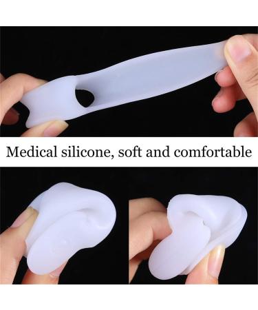 Toe Spreader 6-Piece Set | Large Hallux Valgus Correction & Silicone Separator for Women & Men | Effective Gel Protection for Foot Stretching - Buy Online on GoSupps.com