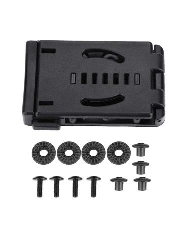 Shanrya Multifunctional Lightweight Sheath Clamp Waist Clip Portable Black Hiking Camping Outdoor Belt