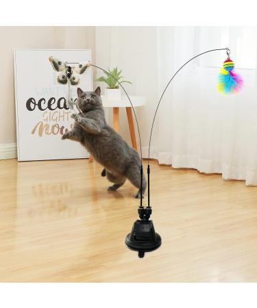 Buy Interactive Cat Toys - Magic Wand Flying Bird & Spring Toys for Intelligent Cats | Best eCommerce Store - Buy Online on GoSupps.com