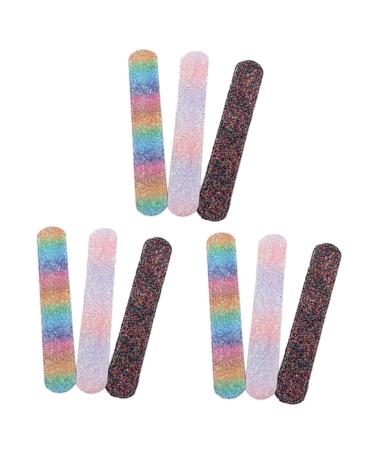 ABOOFAN 9 Pcs Princess Toy Finger Ring Bracelet Kids Bracelet Christmas Bracelet Toys Slap Bracelet Gift Christmas Wristband Kids Slap Bracelet Party Slap Bracelets Christmas Clap Strap