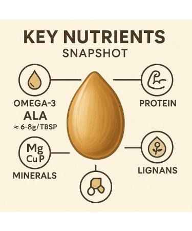  GiDeli GiDeli Golden Flax Seeds 5 kg of whole raw seeds omega-3 and fiber ideal for smoothies cereals etc. - Buy Online on GoSupps.com