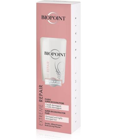Biopoint Extreme Repair Super Reconstructive Hair Fluid with Keratin Pre-Shampoo Nourishing and Fortifying Action Promotes the Reconstruction of Hair Fiber 200 ml - Buy Online on GoSupps.com