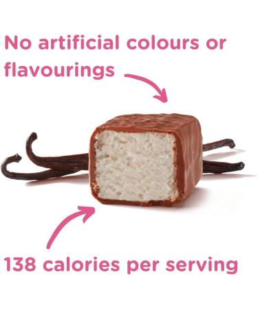 Mallow Marsh Mallow & Marsh Vanilla Coated in Milk Chocolate Marshmallow Sharing Bag Multipack 6 x 100g - Buy Online on GoSupps.com