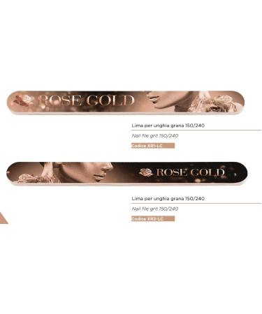 Blue Farm | Rose Gold Nail File grit 150/240 XR2-LC - Buy Online on GoSupps.com