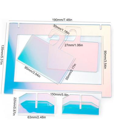 Nail Painting Stand Nail Display Stand - Acrylic Nail Practice Hook Stand Nail Tip Art Display Stand Holder Manicure Tool with 5 Display Boards For Home Salon Makeup - Buy Online on GoSupps.com