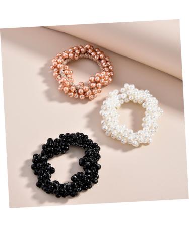 Beaupretty Hair Holder Ring Set headpiece for women beaded elastic hair s for women hair ties for women beaded hair ring head s for womens for womens hair rubber Rubber Hair Rope - Buy Online on GoSupps.com