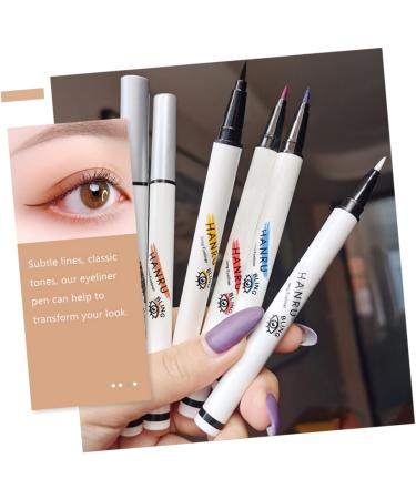 IWOWHERO 6pcs Eyeliner Pen Eye Liner Pencils White Eye Liner Makeup Supplies Liquid Eyeliner Eye Liners Abs - Buy Online on GoSupps.com