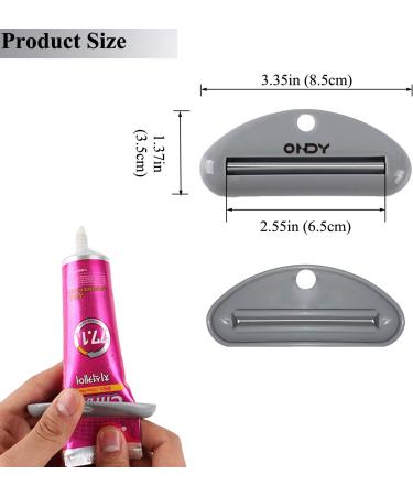 4 Pack Tube Squeezers for Toothpaste, Hand Cream, Polygel, Paint Tubes, Cosmetics - Buy Online on GoSupps.com