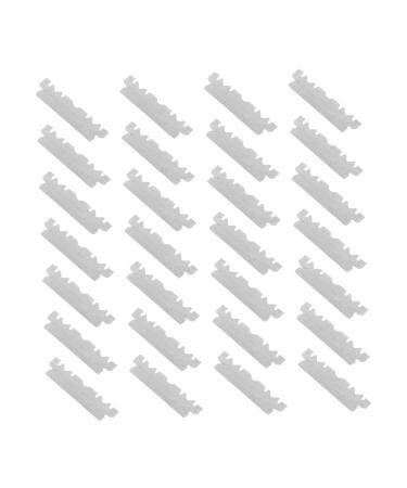 Healeeved 100 pieces of razor blade face tailor facial shaver household razor razor blades old folding knife blades to shave stainless steel cutters hairdressing salon cutter