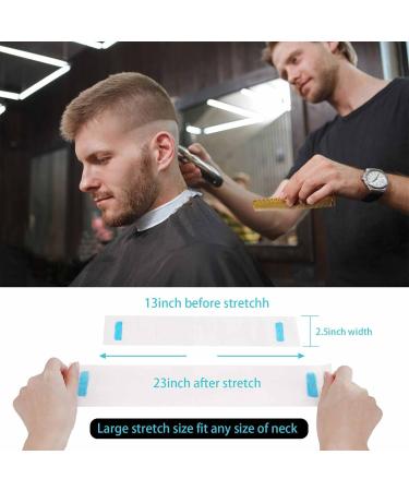 5 Rolls Disposable Barber Neck Strips - Professional Stretchy Paper Hairdressing Accessory for Salons & Barbers - International Shipping - Buy Online on GoSupps.com