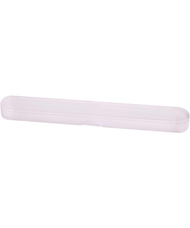 PARSA Beauty Toothbrush Case - Durable White Plastic Travel & Storage Box for Toothbrushes - Buy Online on GoSupps.com
