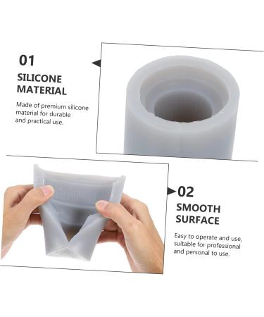 STOBOK 1 Set Candle Plastic Mold Handmade Craft Mould Heart Wand Design Candle Mold DIY Candle Casting Chocolate Molds Silicone Molds Candle DIY Silicone Mold Rubber Heart-Shaped Crafts As Shown 6X6X11.3CM - Buy Online on GoSupps.com