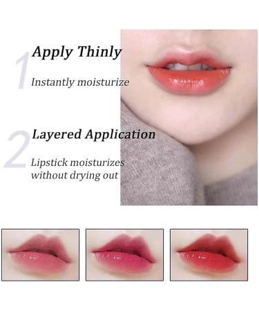 Rouge l vres changeant de couleur sans transfert effet feuille d'or pour femme longue tenue 24 h rouge l vres hydratant en gel e de fleurs pH r actif rose personnalis (3PCS) - Buy Online on GoSupps.com