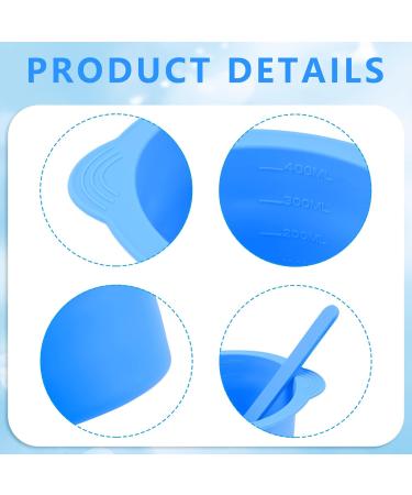 BEKECIDI Silicone Wax Heat Inserts Set - Reusable Wax Replacement for Warmers | Includes Wax Spatula - Red & Blue - Buy Online on GoSupps.com