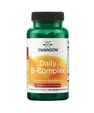 Swanson Daily B-Complex 100 Veg Caps
