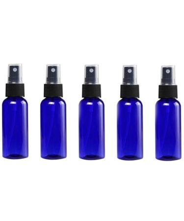 30 ml portable refillable blue plastic fine fog etheric oil perfume make-up empty spray bottle cosmetics atomizer pet travel spray bottles pump (6 pieces)