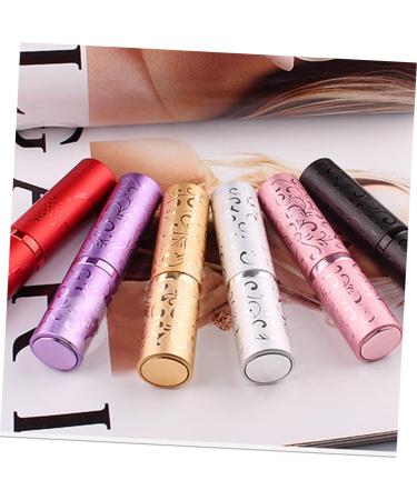 DOITOOL Travel Cosmetic Containers Perfume Empty Sprayer Travel Liquid Container Makeup Containers Lotion Container Travel Containers for Liquids Perfume Mini Glass Bottle Purple 10.3*2.3cm Purple - Buy Online on GoSupps.com