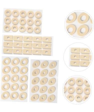 CLISPEED 4sheets Latex Corn Stickers Feet Corn Pad Corn Shoes Sticker Foam Stickers Corn Protector Cushions Toe Separator Silicone Gel Corn Pads for Toe Cushions Pads Foot Latex Sponge - Buy Online on GoSupps.com