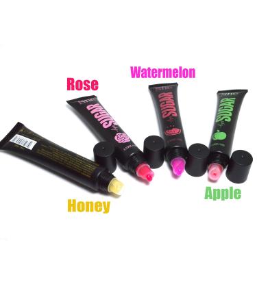 Buy Makeup S.he Natural Sugar Lip Scrub - 4 Flavors Moisturizing & Exfoliating with Vitamin E + Free Zipper Bag | International Shipping Available - Buy Online on GoSupps.com