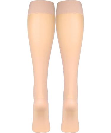 Buy Truform Sheer Compression Stockings for Women - 30-40 mmHg Knee High Length 30 Denier Beige Small (1 Pair) - International Shipping Available - Buy Online on GoSupps.com