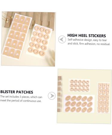 Gogogmee 3 Pieces Protection Pad Feet Corn Remover Pads Foot Care Stickers Feet Corn Pads High Heel Stickers Toe Corn Pads Feet Corn Patches Functional Feet Stickers Toe Corn Patches - Buy Online on GoSupps.com