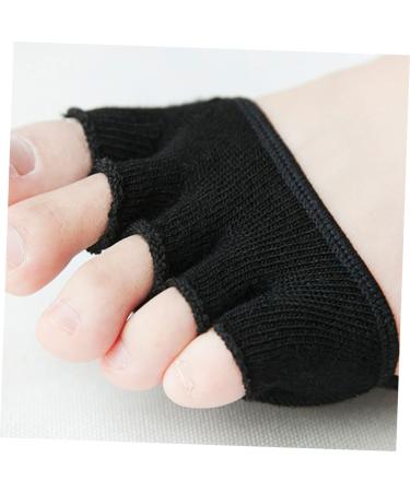 Fomiyes 4 Pairs Half Socks - Comfort Cushion for Sandals Slides & High-Heeled Boots | Invisible Forefoot Pads for Men & Women - Buy Online on GoSupps.com