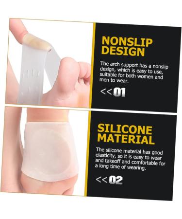 FRCOLOR Flat Foot Pad - Cushioned Arch Support Insoles for Kids & Adults - Non-Slip Plantar Brace & Wraps - Buy Online on GoSupps.com