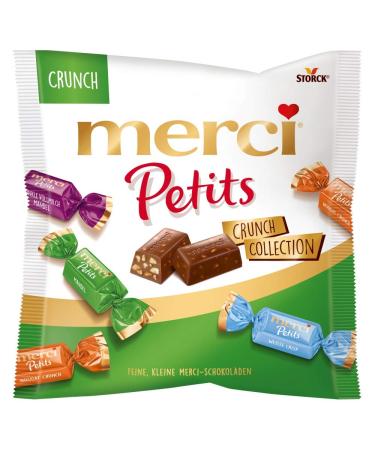 Chocolat Merci | Collection Merci Petits Crunch | Storck Merci | Storck Chocolat | 125 Gramme Total
