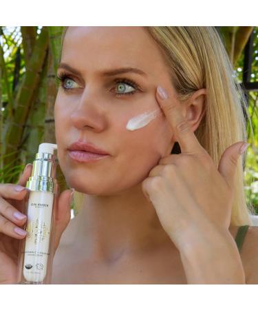 Gin Amber Beauty - Vitamin C (10%) + Squalane Repair Cream - Face Moisturizer - Skin Cream - Dark Spot Corrector - Primer (1 fl oz - 30ml) Vitamin C 10% - Buy Online on GoSupps.com