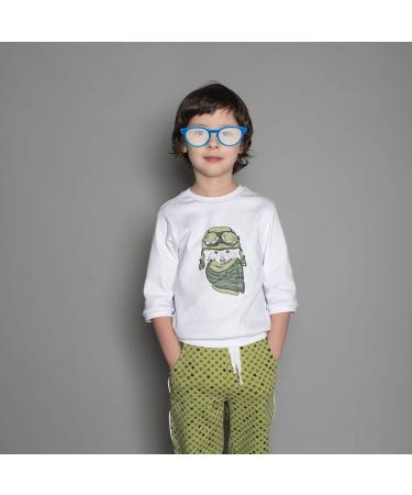 Exceart Blue Light Filter Glasses for Kids - Silicone Frame UV Protection Computer & Gaming - Stylish & Comfortable for Boys & Girls - Buy Online on GoSupps.com