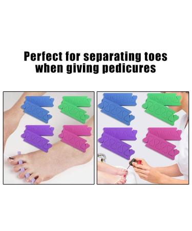 New8Beauty Toe Separators Toe Spacers Variety Colors Series (12 Pairs) - Nail Polish Pedicure Manicure Supplies - Stocking Stuffers for Women - Nail Spa Party (Multicolors 12-Pairs) - Buy Online on GoSupps.com