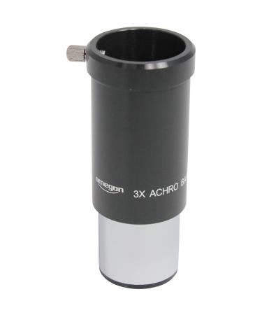 Omegon 3X Barlow Lens, achromatic, 1.25"