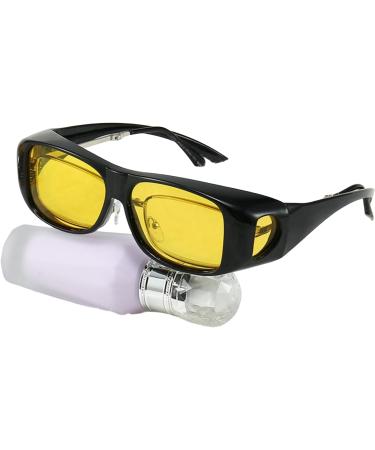 Macular Degeneration Glasses for Men & Women | Yellow Lenses for Glaucoma Cataracts & Retinitis Pigmentosa - Shop Internationally - Buy Online on GoSupps.com