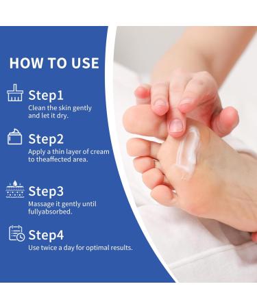 60% Urea Cream - Cracked Heel Repair Cream For Feet and Hand - Foot Cream for Cracked Heels and Dry Skin - Urea Cream 60 Percent for Feet - Maximum Strength for Hand Foot and Body Care - Buy Online on GoSupps.com