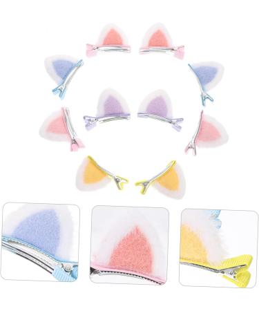 minkissy 15 Pairs Children's Hairpin Cat Ears Hairpin Animal Fox Headband Ear Hair Clips Ears Hair Clip Cat Ear Barrettes Clip on Cat Ears Fox Ear Hair Band Baby Bangs Fabric Cat Ear Clip - Buy Online on GoSupps.com