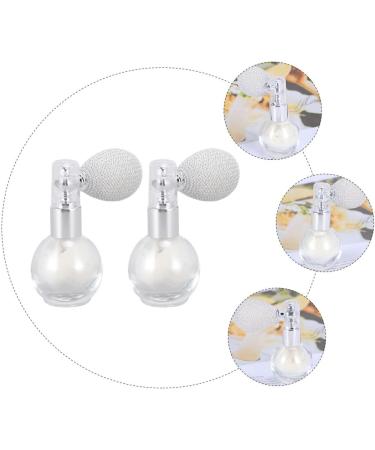 DOITOOL Glitter Powder Spray 2pcs Spray Glitter Highlighter Balloons Perfume Spray Bottle Sprayer Bottle Face Powder The Face White 7.5x6cm - Buy Online on GoSupps.com