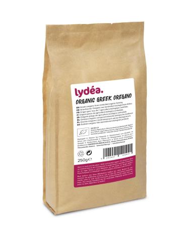 Lydea Organic Greek Oregano 250 g, Premium Quality with Intense Aroma and Taste