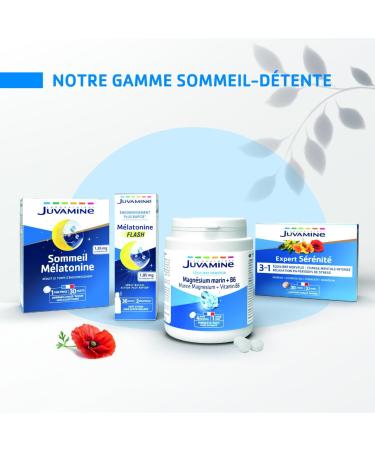 JUVAMINE - Sleep 3 Actions - 1mg Melatonin - Passion flower - 30 Tablets - Buy Online on GoSupps.com