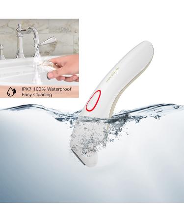 Electric Razor for Women - Cordless Bikini Trimmer & Body Hair Removal | IPX7 Waterproof Wet/Dry Shaver with LED Light - Buy Online on GoSupps.com