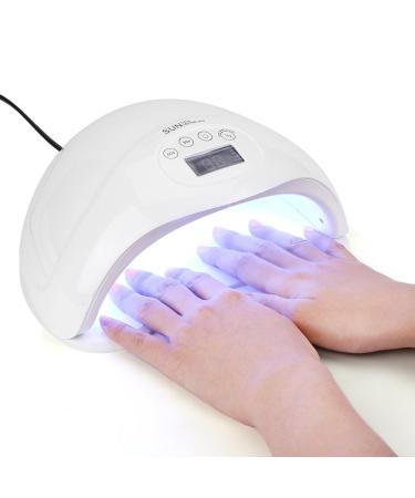 Professional nail dryer 48W UV LED nail lamp nail dryer for nail polish hearing with 30s 60s 99s sensor nail art tools. Advisable nail hardening light with 24PCs LED (EU)