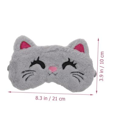 Buy 2pcs Cartoon Sleep Masks for Kids | Breathable Satin Blindfolds | Eye Block Out Light | Koala Plush Design - Perfect for Sleep | Assorted Colors - Buy Online on GoSupps.com