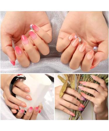 Nail Extention Gel Kit 3 Colors Nail Extension Gel UV Lamp False Nail Tips Style2 Nail Extension Set - Buy Online on GoSupps.com
