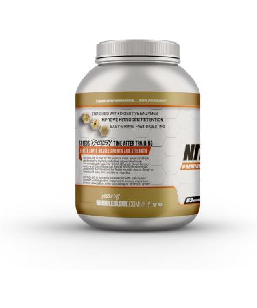 Buy Nitro-Up Hydrolyzed Whey Isolate Protein (Vanilla) - 5 lb | BCAAs EAAs & Digestive Enzymes | International Shipping - Buy Online on GoSupps.com