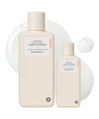 2 Pack Barrier Enhancing Toner to Essence (200 + 50ml), Deeply Moisturizing, Soothing with Panthenol, Ceramide-NP, Triple Hyaluronic Acid | Hypoallergenic Skincare for Sensitive & Dry Skin 1 Fl Oz (Pack of 1)