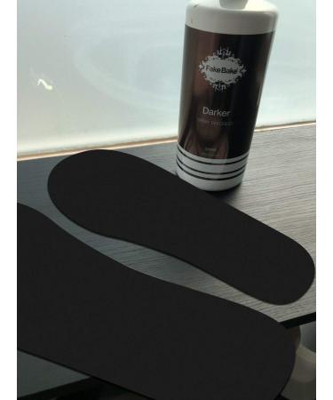 Premium 60 Pairs/120 Feet Spray Tan Feet Pads Protectors for Sunless Tanning Tent - Black - Buy Online on GoSupps.com