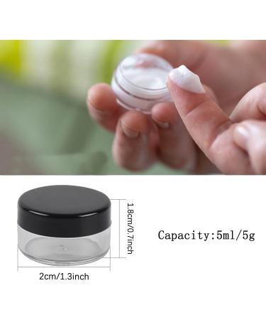 Sample Pots for Cosmetics 4 PCS 10 Gram Small Pots with Lids Make up Pots Little Pots with Lid Sample Jars with Lids Plastic Makeup Sample Containers BPA Free Makeup Pot - Buy Online on GoSupps.com