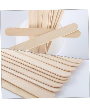 Beaupretty 400 PC Waxed Wooden Sticks - Wax Applicator Spatula for Makeup & Home Accessories - Buy Online on GoSupps.com