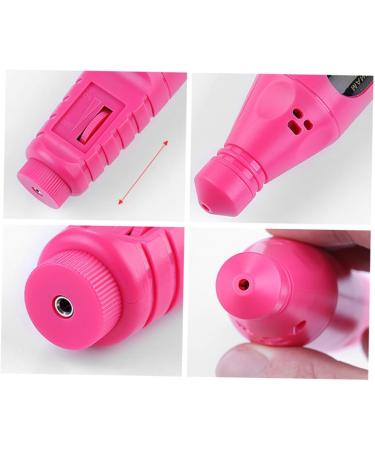 POPETPOP Nail Drill Machine Portable Nail Drill Portable Nail Polishing Machine Professional Acrylic Gel Tool Electrical Tools Nail Gel Nail Polishing Machine for Nail Art Drill rig Major 13.8*2.8cm Rosy - Buy Online on GoSupps.com